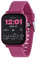 Radley Series 46 Pink Silicone Strap Smart Watch
