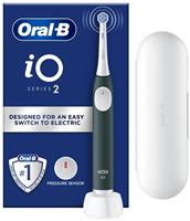 Oral-B iO2 Forest Green Electric Toothbrush with Travel Case