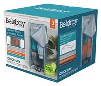 Beldray Heated Pod Drying System Compatible with Most 3 Tier Airers Easy Set up