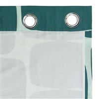 Habitat x Scion Lohko Fully Lined Eyelet Curtains - Teal