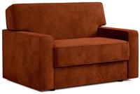 Jay-Be Linea Fabric Cuddle Chair Sofa Bed - Orange