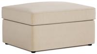 Jay-Be Fabric Footstool Chair Bed - Cream