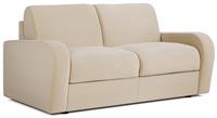 Jay-Be Deco Fabric 2 Seater Sofa Bed - Cream