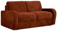 Jay-Be Deco Fabric 2 Seater Sofa Bed - Orange