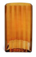 Habitat 60 Wiggle Glass Vase - Tall - Orange