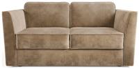 Jay-Be Elegance Velvet 3 Seater Sofa Bed - Beige