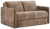 Jay-Be Slim Velvet 2 Seater Sofa Bed - Beige