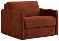 Jay-Be Slim Fabric Cuddle Chair Sofa Bed - Orange