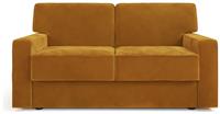 Jay-Be Linea Velvet 2 Seater Sofa Bed - Gold