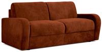 Jay-Be Deco Fabric 3 Seater Sofa Bed - Orange