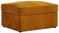 Jay-Be Velvet Footstool Chair Bed - Gold