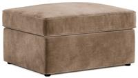 Jay-Be Velvet Footstool Chair Bed - Beige