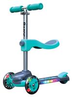 Razor Rollie DLX 3 Wheel Kids Scooter With Seat - Teal