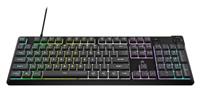 Corsair K55 Core Steel Wired Gaming Keyboard - Grey