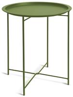 Habitat Pula Folding Metal Garden Side Table - Green