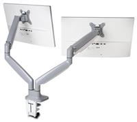 Kensington SmartFit 13-34 Inch Dual Monitor Arm - Grey