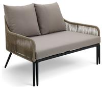 Habitat Malta Rattan Effect Garden Day Bed- Natural