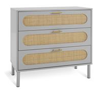 Habitat Monica 3 Drawer Chest - Grey