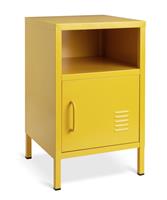 Habitat Stevie 1 Door Bedside Table - Mustard