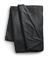 Habitat Faux Fur Throw - Black - 125x150cm