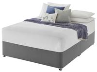 Silentnight Single Divan Bed Base - Grey