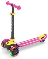 Chillafish Scotti Glow Foldable 3 Wheel Scooter -Pink