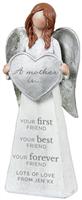 Personalised Message A Mother Is Angel Ornament