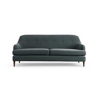 Habitat Frome Fabric 3 Seater Sofa - Charcoal - Dark Leg