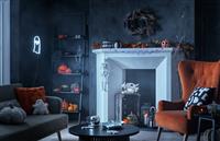 Argos Home Halloween Hanging Silver Skeleton Decoration