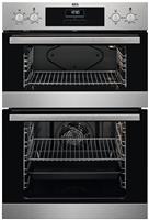 AEG DEB331010M 60cm Built In Double Electric Cooker-S/Steel