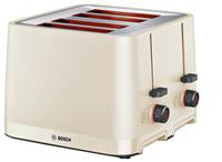 Bosch TAT3M147GB MyMoment Infuse 4 Slice Toaster - Cream