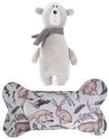 Rosewood Woodland Bone and Bowie Bear Dog Toy Bundle