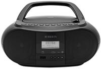 Roberts Portable DAB+/FM/CD Radio Zoombox 4 & Boombox Black