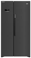 Beko ASL1442VPZ American Fridge Freezer - Black