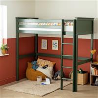 Habitat Brooklyn High Sleeper Bed Frame - Green