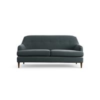 Habitat Frome Fabric 2 Seater Sofa - Charcoal - Dark Leg