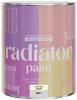 Rust-Oleum Radiator Matt Paint 750ml - Clotted Cream