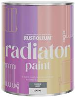 Rust-Oleum Radiator Satin Paint 750ml - Marine Grey