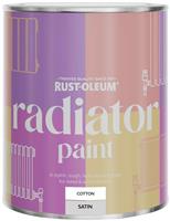 Rust-Oleum Radiator Satin Paint 750ml - Cotton