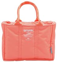 Smash Coral Quilted Lunch Bag