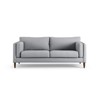 Habitat Newington Fabric 3 Seater Sofa - Grey - Dark Leg