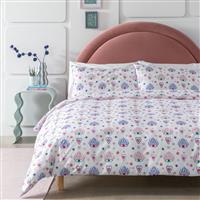 Habitat Cotton Eyes and Heart Print Bedding Set - Single