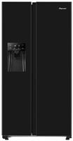 Fridgemaster MS91500IEB American Fridge Freezer - Black