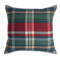 Argos Home Christmas Woven Brushed Check Cushion - 43x43cm