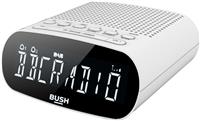 Bush Abbey DAB+/FM Clock Radio - White