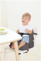 BabyToLove Travel waterproof booster seat with storage grey