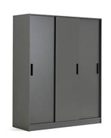 Argos Home Nova 3 Door Sliding Wardrobe - Anthracite