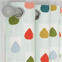 Habitat x Scion Sula Lined Eyelet Curtains - Multicoloured