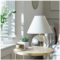 Argos Home Ombre 35cm Glass Table Lamp - Champagne