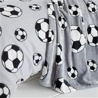 Catherine Landsfield Kids Football Fleece Throw